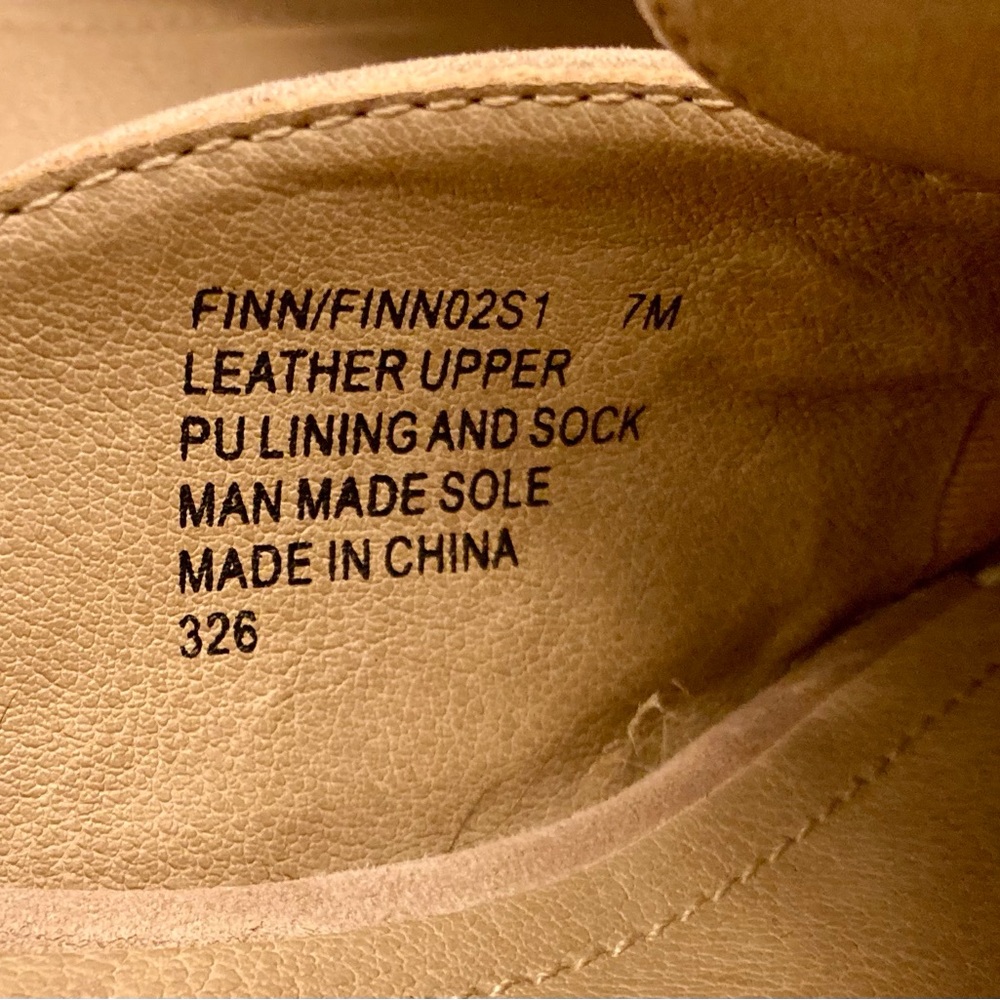 Steve Madden Slip On Mule Camel Suede Gold Tone Chain Cowgirl Event Woman Size 7 - Picture 3 of 12